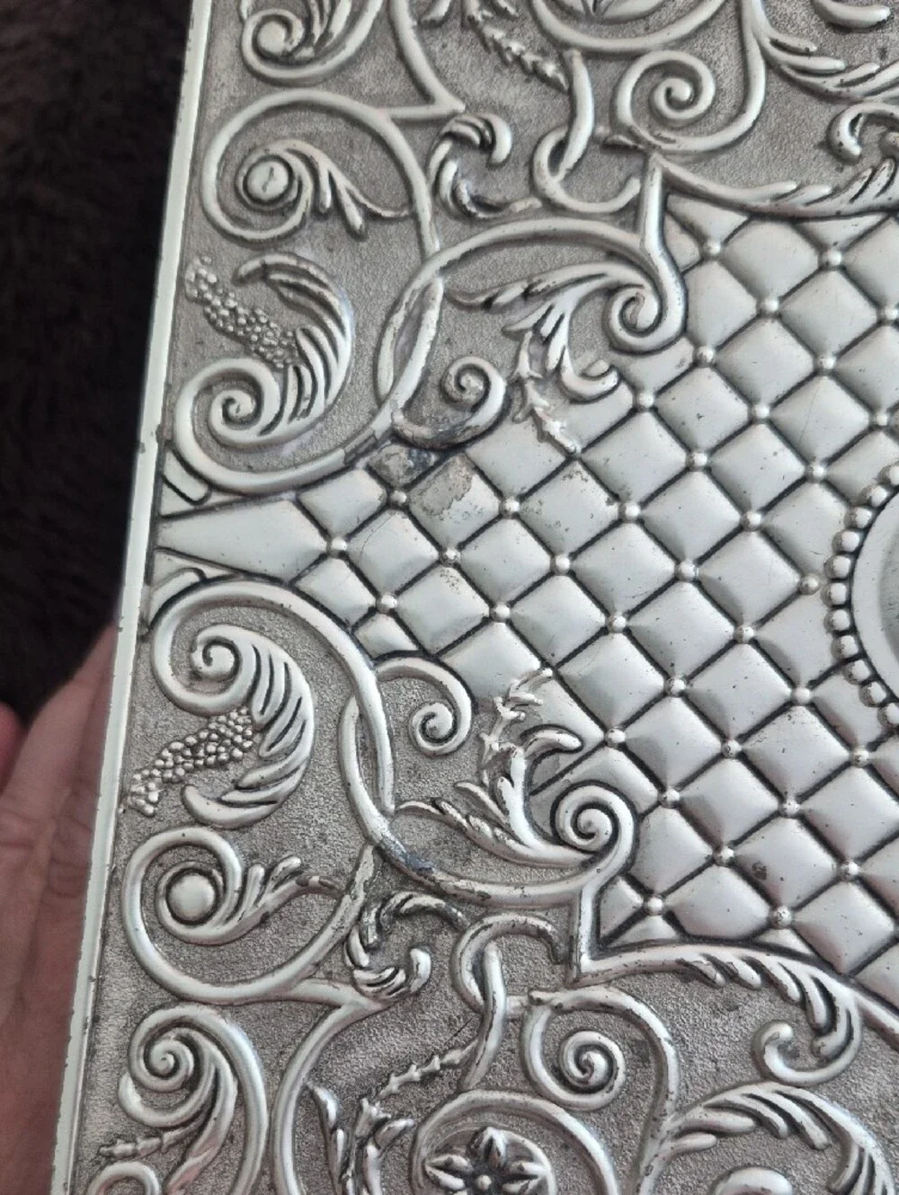 Godinger VINTAGE Silver Plated Jewelry Box Chest